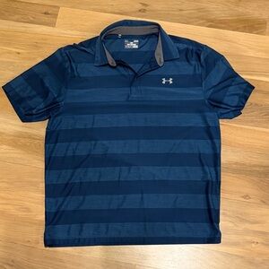 Under Armor Men’s Blue Polo